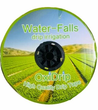 Крапельна стрічка емітер 8міл 15см 1000м 1,38л/год Oxi drip Корея